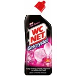 WC Net Gelcrystal WC gelový čistič Pink Flower 750 ml – Sleviste.cz