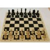 Šachy Klasická klubovka komplet -silikonová šachovnice
