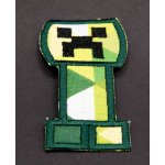 Nažehlovací záplata - Minecraft Creeper - Syčák - rozměr 3,8 cm x 6,5 cm – Sleviste.cz