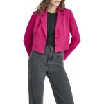 DKNY L/S CROPPED TWO BTTN WILD BERRY – Zboží Dáma