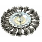 GEKO Drátěný kartáč na vrtačku 100mm G00629 – Hledejceny.cz