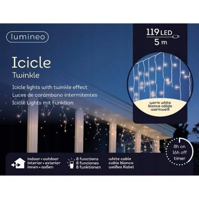 Světelná clona Lumineo rampouchy 101 200 světel – Zboží Mobilmania