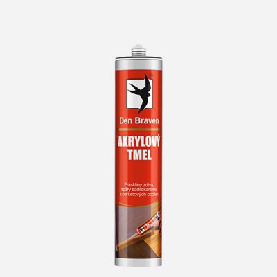 Den Braven silikon akrylový tmel 280ml bílý – Hledejceny.cz