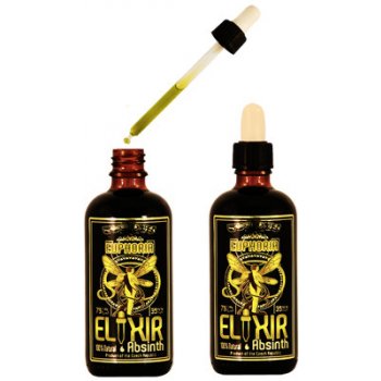 Hill's Euphoria Elixir Absinth 79% 0,1 l (holá láhev)