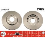 Brzdový kotouč TRW DF4048 - OPEL ASTRA – Sleviste.cz