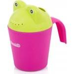 Chipolino Konvička na oplachování vlasů Froggy růžová – Sleviste.cz