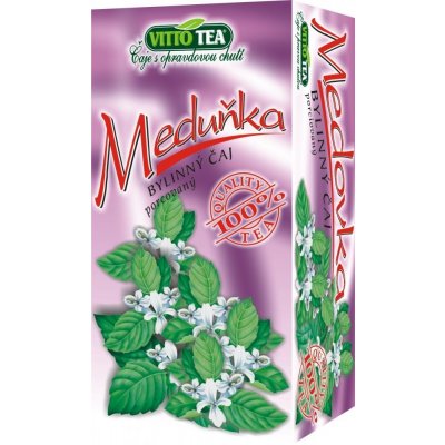 Vitto Tea bylinný čaj Meduňka 20 x 1,5 g – Zbozi.Blesk.cz