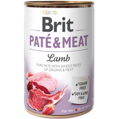 Brit Paté&meat jehně 400 g – Zboží Mobilmania