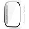 Obal a kryt k chytrým hodinkám PROTEMIO 87138 PC FULL COVER Plastový kryt se sklem pro Apple Watch 10 46mm bílý