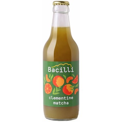 Bacilli Bio fermentovaná limonáda Klementínka-Matcha 330 ml – Zboží Dáma