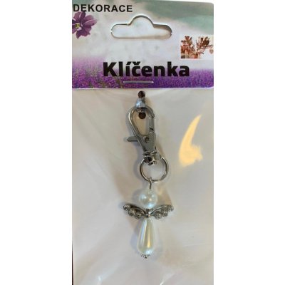 Dekorace klíčenka Andílek – Zboží Dáma