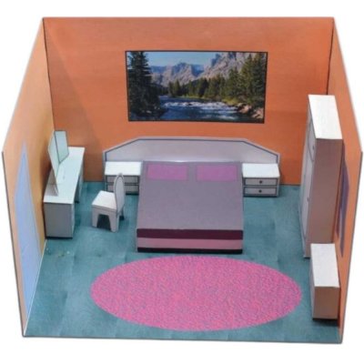 Bestr model Ložnice | Domeček pro panenky – Zboží Dáma