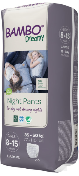 Untraco Bambo Dreamy Night Pants dívky 8-15 let 35-kg 50 ks