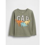 GAP Baby tričko s logem zelená – Zboží Mobilmania