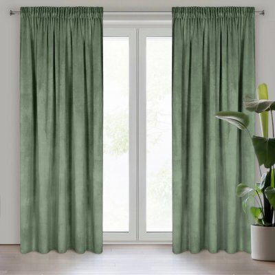 Design 91 ZATEMŇOVACÍ ZÁVĚS NA PÁSCE ROSA 140X270 CM TMAVĚMÁTOVÁ – Hledejceny.cz