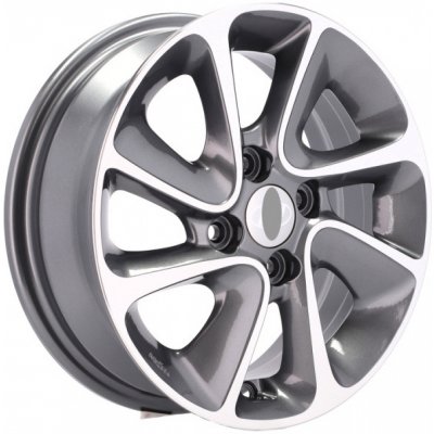 Racing Line B5387 5X14 4X100 ET41 polished graphite | Zboží Auto