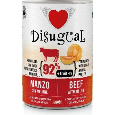 Disugual Fruit Dog Beef with Melon 400 g – Hledejceny.cz