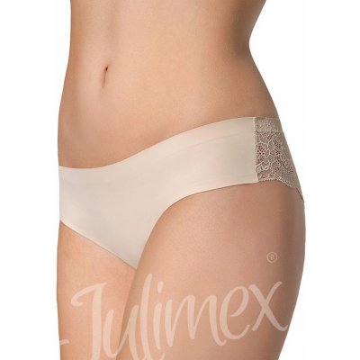 Julimex kalhotky Tanga Panty béžová – Zboží Mobilmania