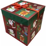Vánoční Dárková krabice s mašlí 22 cm – Zboží Mobilmania