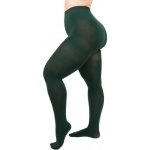 Giulia dámské nadměrné elastické mikrovláknové punčocháče s klínem 70 DEN green – Zboží Dáma