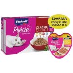 Poésie Classique kuře krocan hovězí ryba v omáčce 12 x 85 g – Sleviste.cz