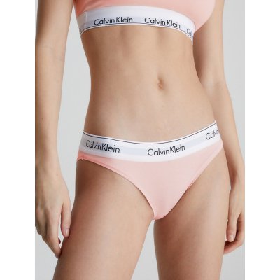 Calvin Klein Dámské kalhotky Bikini Briefs Modern Cotton 0000F3787E2NT světle růžová – Zboží Mobilmania