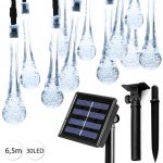Solarsus 7694-1 LED solární řetěz 6,5m 30LED studená bílá – Hledejceny.cz