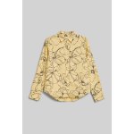 Gant Reg line drawing cot žlutá – Sleviste.cz