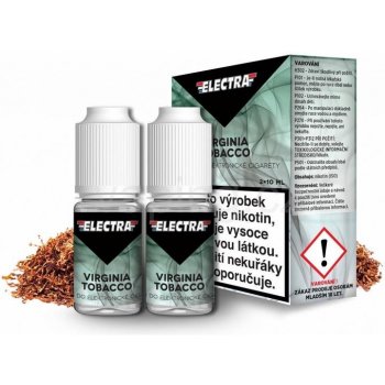 Ecoliquid Electra 2Pack Virginia Tobacco 2 x 10 ml 6 mg