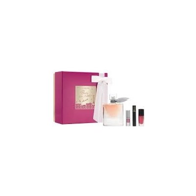 Lancôme La Vie Est Belle EDP 50 ml + 3 ml Rtěnka + 6 ml Lak na nehty + 2 ml řasenka dárková sada