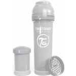 Twistshake Kojenecká láhev AntiColic Šedá 330ml – Zboží Dáma