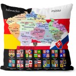 Impar Polštář Města a řeky ČR 40x40 – Zbozi.Blesk.cz