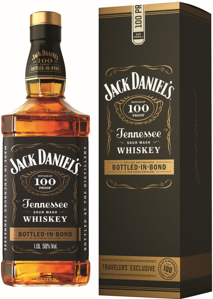 Jack Daniel\'s Bottled in Bond 50% 1 l (karton)