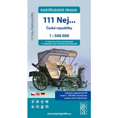 111 nej České Republiky 1:500 000 – Hledejceny.cz