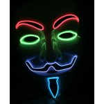 Anonymous maska ​​vícebarevná