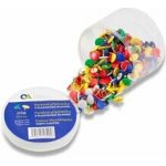 OA - napínáčky - průměr hlavy 8 mm, 350 ks, barevné – Hledejceny.cz