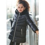 Mayoral prošívaný kabát s kapucí černý – Zboží Dáma