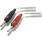 Mystim Adapter Lead Wire for 2mm Plug to Banana Plug 2 pcs – Sleviste.cz