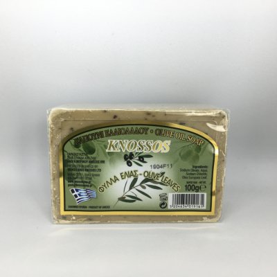 Knossos přírodní olivové mýdlo s olivovými listy 100 g – Zboží Mobilmania