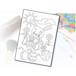 Radost v písku Šablona na pískování velikonoční zajíček Varianta: A5 148 x 210 mm – Zboží Dáma