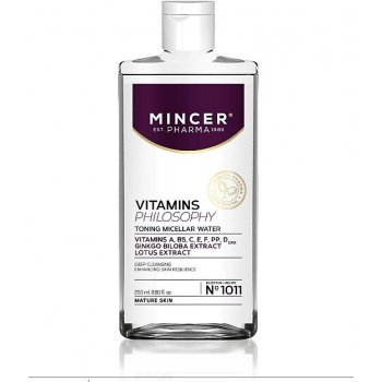 Mincer Pharma Vitamins Philosophy Micerální tonizující voda s vitamíny 250 ml