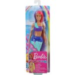 Barbie kouzelná mořská víla vlasy fialově-růžové – Hledejceny.cz