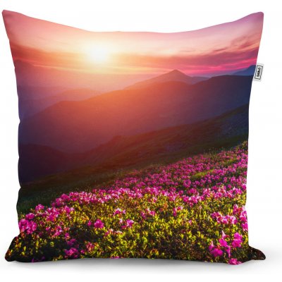 Sablio Polštář Rozkvetlá příroda 40x40 – Zbozi.Blesk.cz