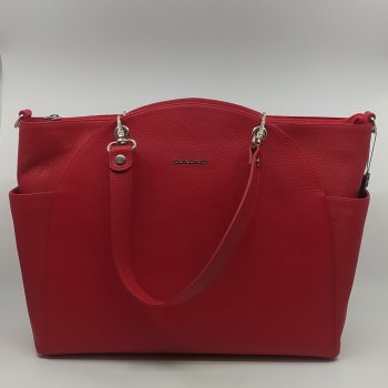 Galko dámská kožená kabelka 10-1627-1034 červená
