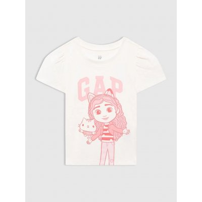 Baby tričko Gap & Gabby's Dollhouse Bílá – Hledejceny.cz