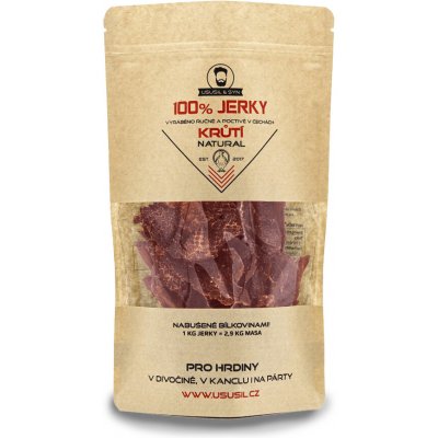 Usušil & Syn 100% Jerky Krůtí natural 50 g – Hledejceny.cz