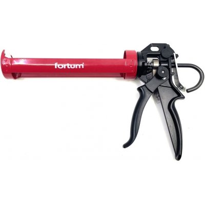 FORTUM Pistole na tmel nastavitelná, kovová poloskeletová 310ml 225mm – Sleviste.cz