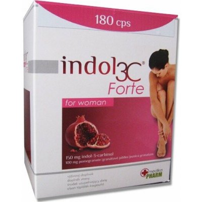 Indol3C Forte for Woman 180 kapslí – Hledejceny.cz