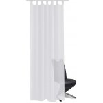Bílé průsvitné závěsy - 2 ks - 140 x 245 cm – Sleviste.cz