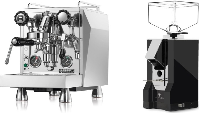 Set Rocket Espresso Giotto Cronometro R + Eureka Mignon Classico